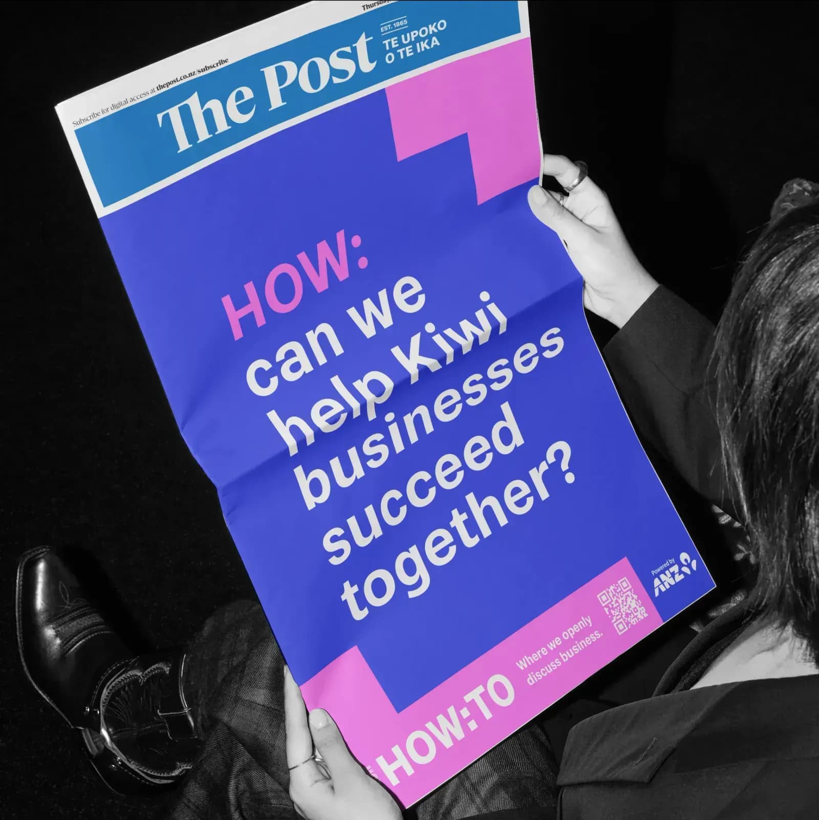 the post with how to ad on the cover 