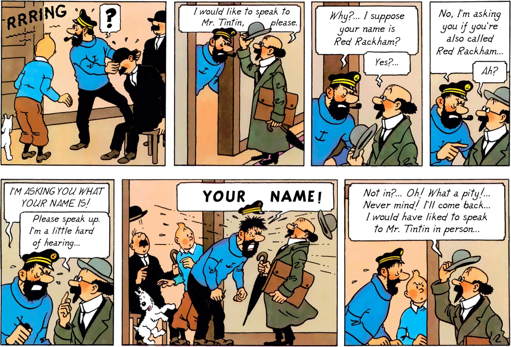 Toby Morris Tintin