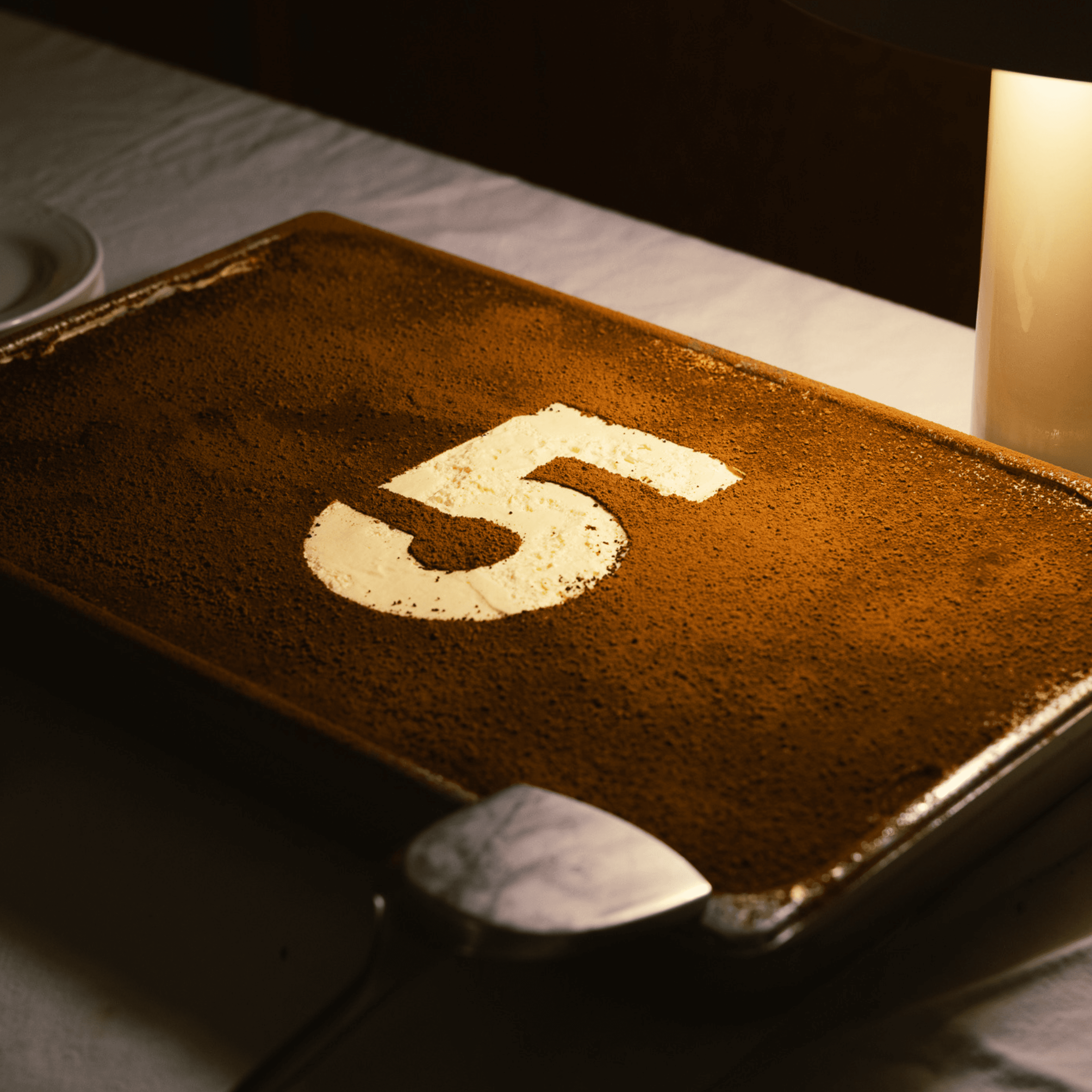 Five year cake 