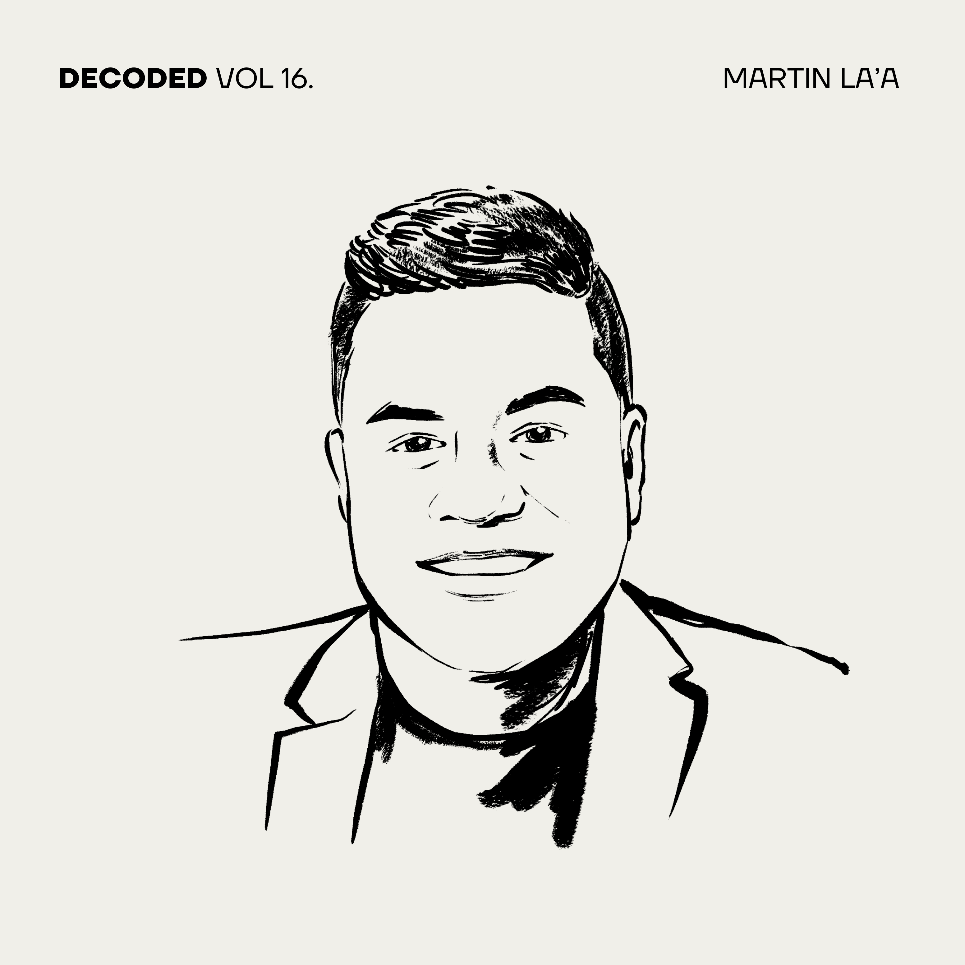 An illustration of Martin La'a 